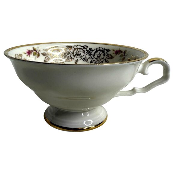 Vintage Eschenbach Bavaria Germany Bone China Tea Cup & Saucer Plate Trio Set - Picture 6 of 14